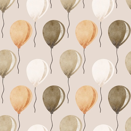 naklejki ścienne do pokoju dziecka Tapeta ścienna Cutie Baloons 53cmx10m PZ