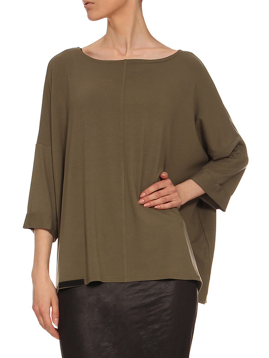 bluzki kimonowe damskie Bluzka khaki YY500217_RAL6007