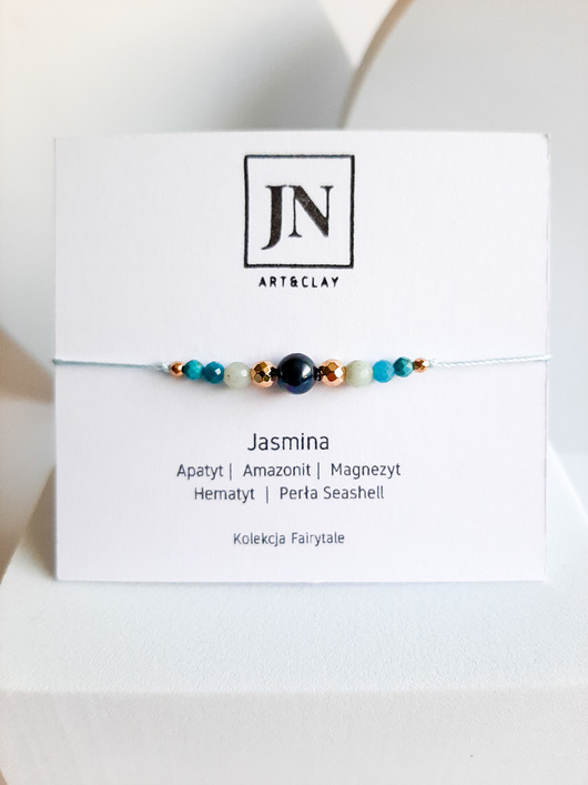 bransoletki z kamieni naturalnych Bransoletka z kamieniami Jasmina