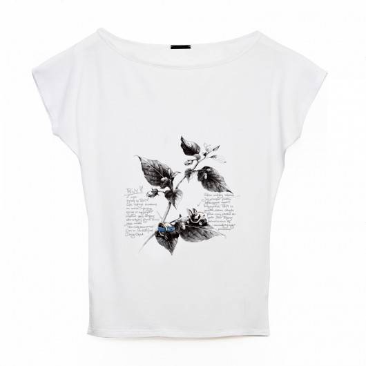 T-shirt twizy Col Claudine