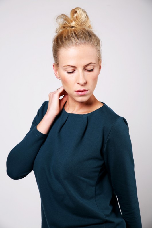 Chic blouse zieleń-morska OHYEJ