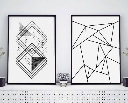 Geometry | 30x40 i 20x30 cm Milo Mi