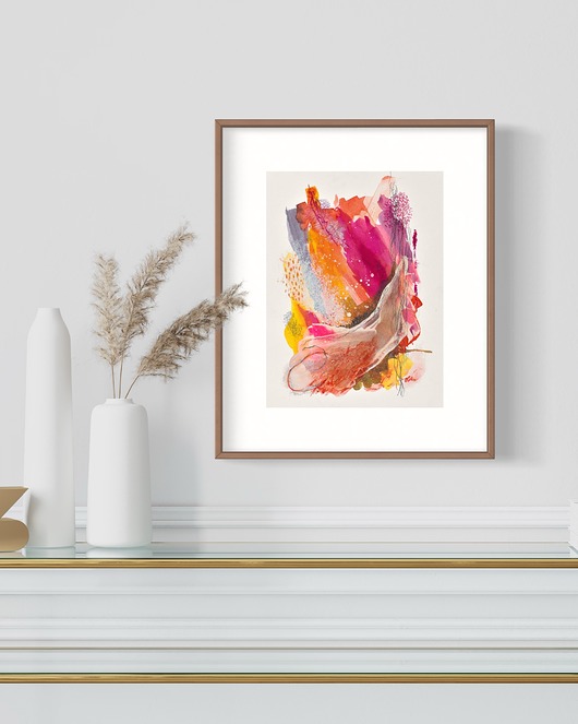 grafiki i ilustracje Euforia - Obraz Giclee Print