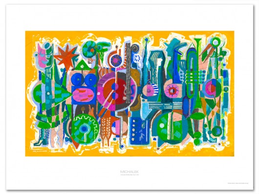 Kapela ludowa (seria Poster) ARTMICHALEK