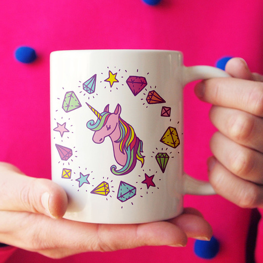 Jednorożec wianek Kubek ONE MUG A DAY