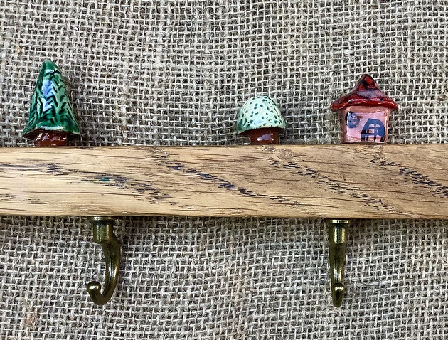 wieszaki Wieszak ozdobny "Domek II"