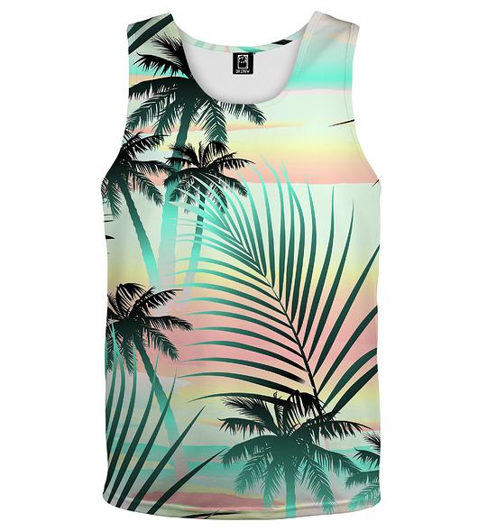 t-shirty męskie DR.CROW Bokserka Męska Tropical Beach