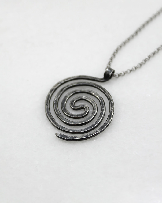 wisiory Spirala - srebrny wisiorek