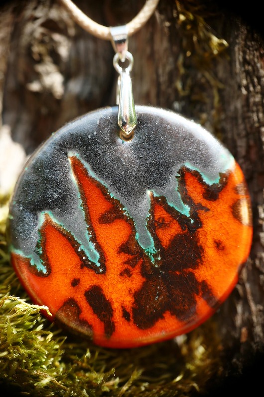 wisiory Wisiorek ceramiczny - Krater