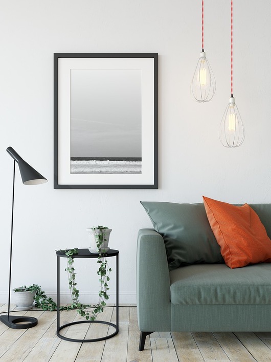 Plakat skandynawski Morze  myscandi