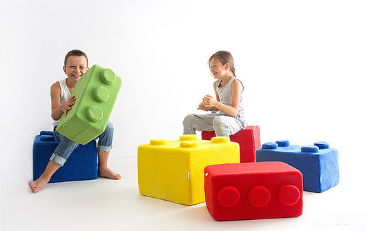 poduszki do pokoju dziecka Pufka Klocek