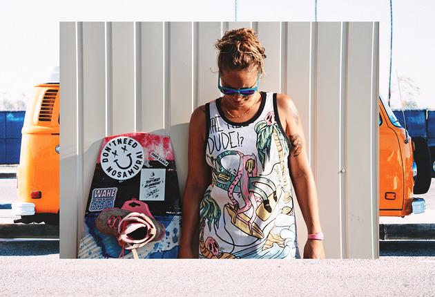 Mango Mesh Tank Top DONT NEED NO SAMURAI