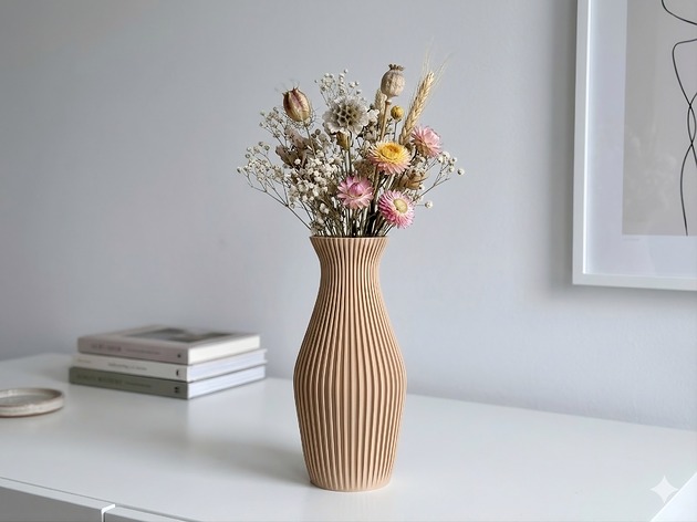 wazony Wazon Krystyna - stylowa dekoracja na suszone kwiaty, personalizacja