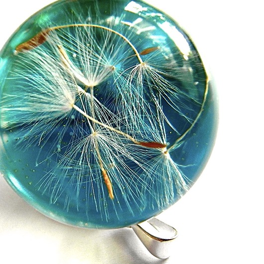  Wisiorek srebro i żywica Grol Jewellery