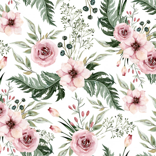 naklejki ścienne do pokoju dziecka Tapeta Blossom 53cmx10m PZ