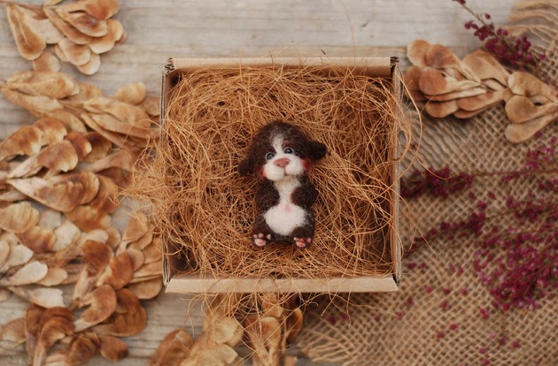 broszki Brązowy Miś- broszka