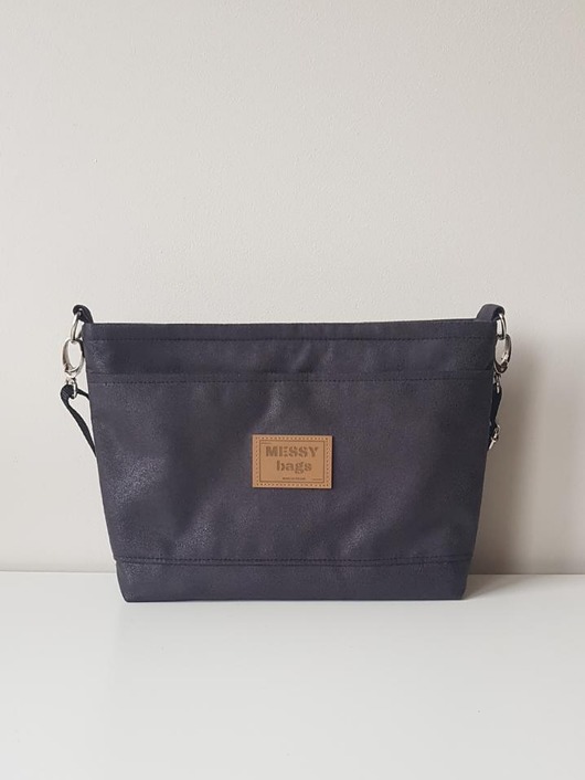 torby na ramię Torebka damska Crossbody Shallow S szara