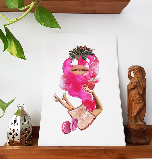 grafiki i ilustracje Kolaż - Kocyk nie pyta, kocyk rozumie