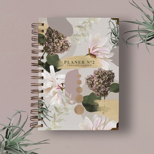 kalendarze i plannery Planer Premium Collage Garden No. 2