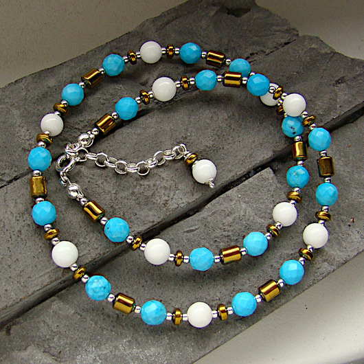 korale Beach look - naszyjnik