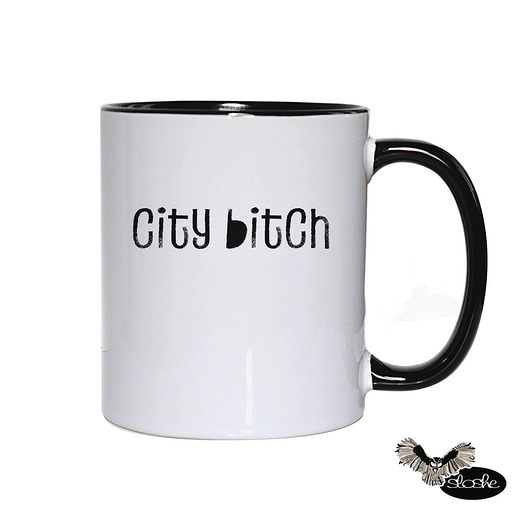 City bitch, kubek ceramiczny Sowia Aleja