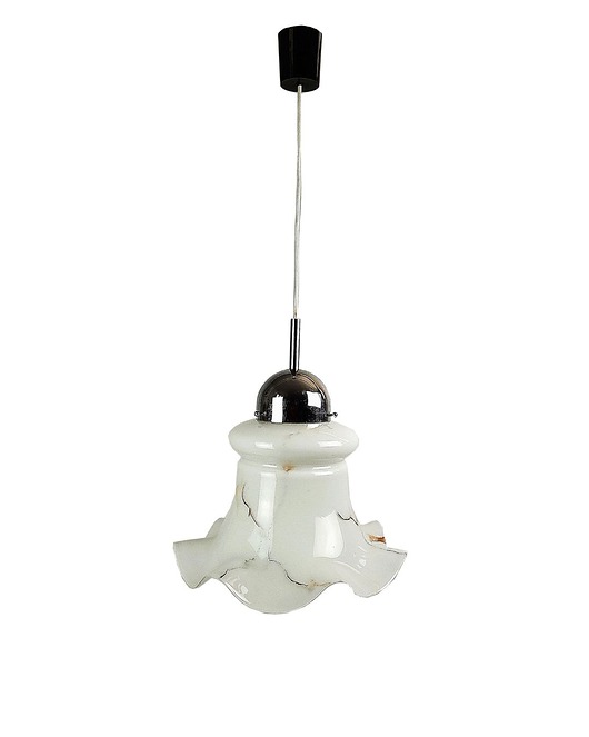 lampy wiszące Lampa wisząca Doria Leuchten, lata 70.