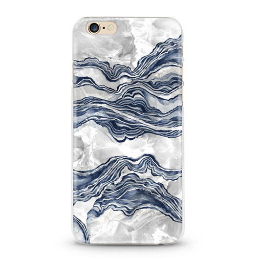 silikonowe etui MARMUREK na iPhone 6(s) owly cases