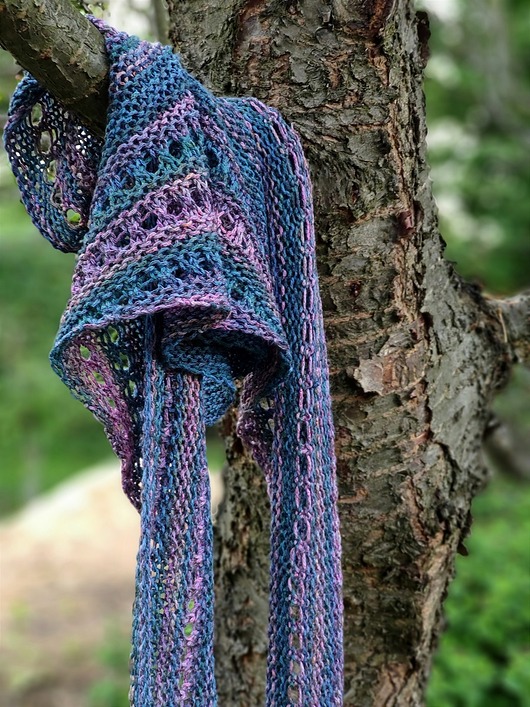 szale damskie Flowers / chustka