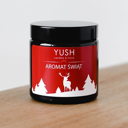 świece zapachowe Aromat Świąt - Świąteczna Świeca Sojowa Pomarańcz i Goździki