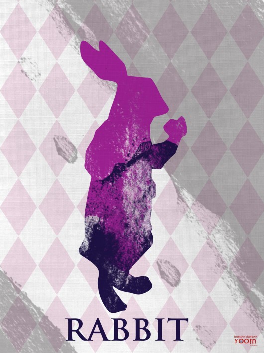 Plakat Królik - kolekcja Wonderland Humpty Dumpty Room Decoration