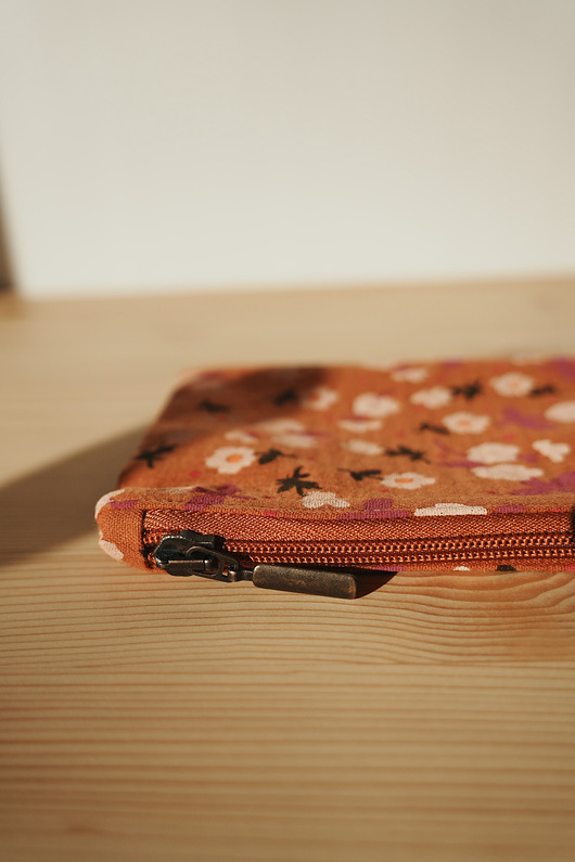 kosmetyczki Muślinowa mini kosmetyczka, saszetka Sienna mini