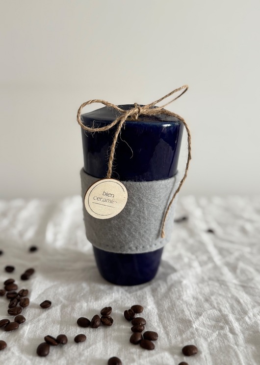 kubki Ceramiczny kubek do kawy na wynos  400ml