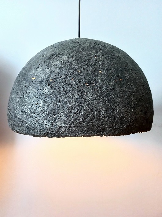 lampy wiszące Lampa kamienna