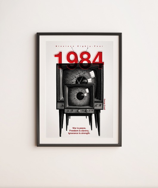 plakaty Plakat George Orwell 1984