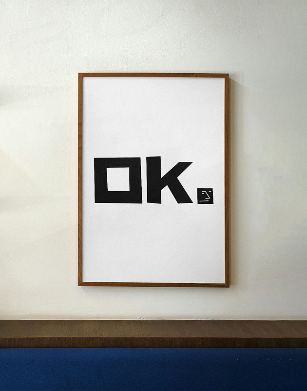 plakaty Plakat 'OK'