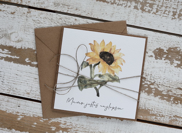 kartki scrapbooking Kartka dla mamy, na dzień matki