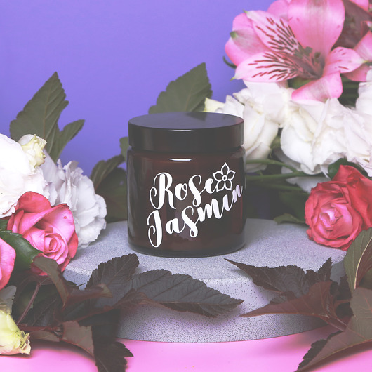 Świeca Sojowa | 100% natural | | Rose&Jasmin Lemour Store