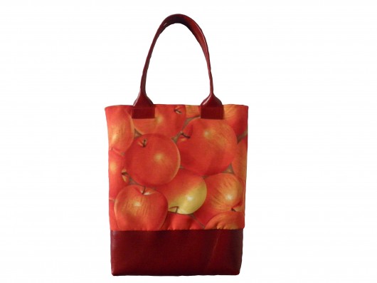 Shopper bag Czerwone jabłuszka Artmanual