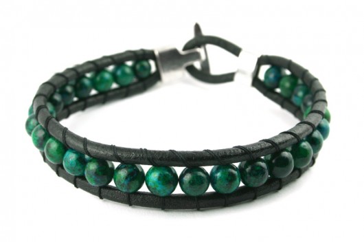 Unisex Snake Wrap: Chryzokola iwwart