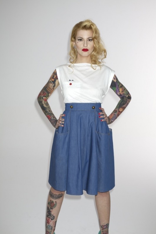Koszulka pin up style  pusi