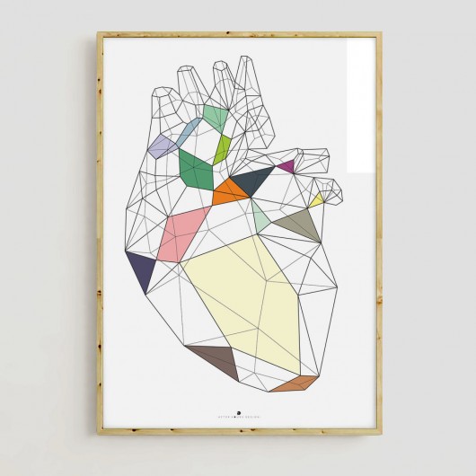 HEART 001 | 100x70 After Hours Design