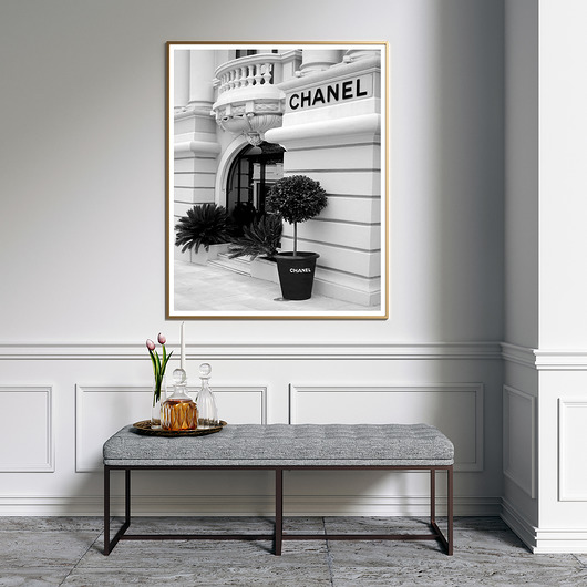 Chanel Boutique, plakat, obraz Pas De LArt