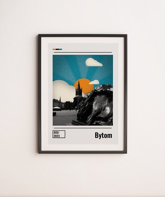 grafiki i ilustracje Plakat Bytom PL