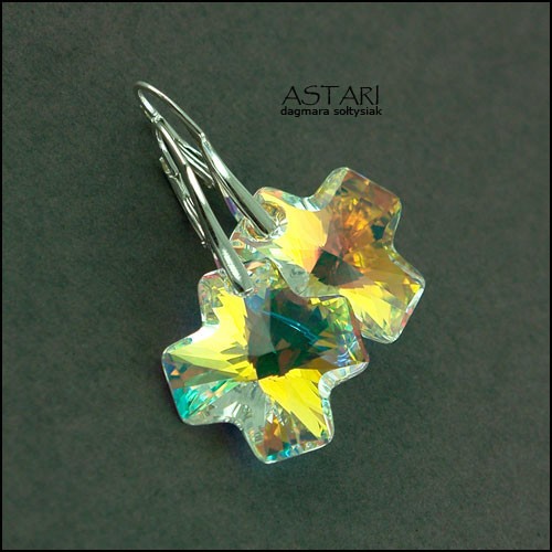 kryształ SWAROVSKI CROSS - CRYSTAL AB Astari