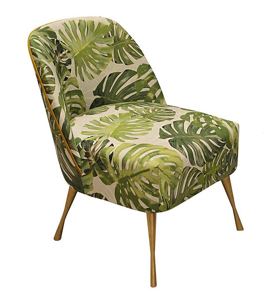 fotele FOTEL Monstera green
