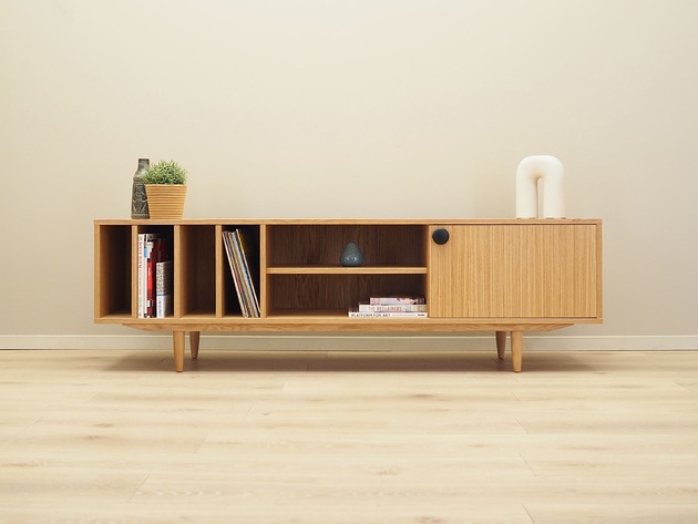 komody i szafki Sideboard dębowy, skandynawski design