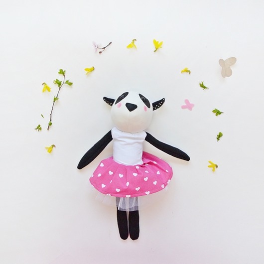 Panda Baletnica Lady Stump