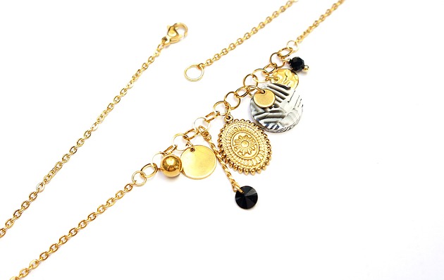 chokery Alloys Collection - Zebra - naszyjnik /16.10.25/