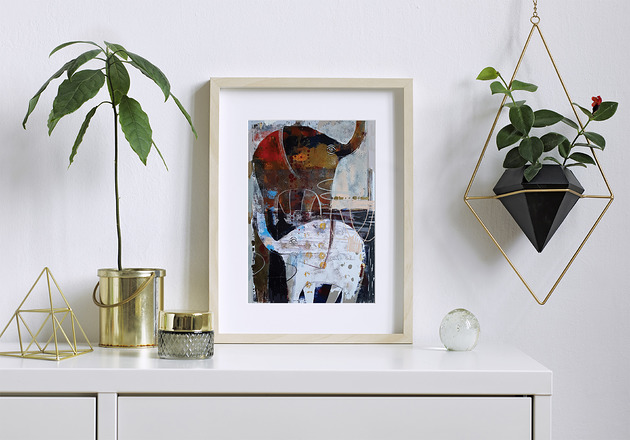 Plakat 50x70 - Słonie 1 Gabriela Krawczyk