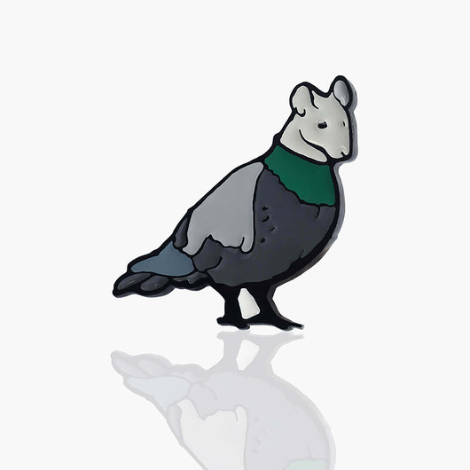 przypinki Pins "Latający szczur"
